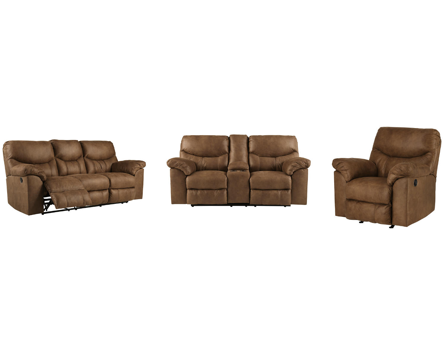 Boxberg Reclining Sofa, Loveseat and Recliner