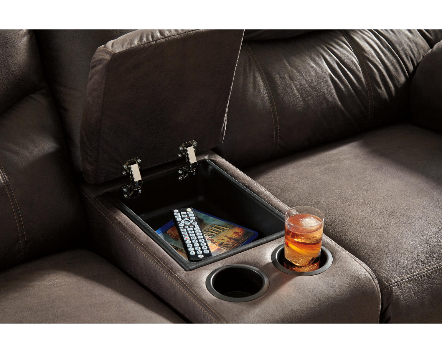 Boxberg Power Reclining Loveseat with Console