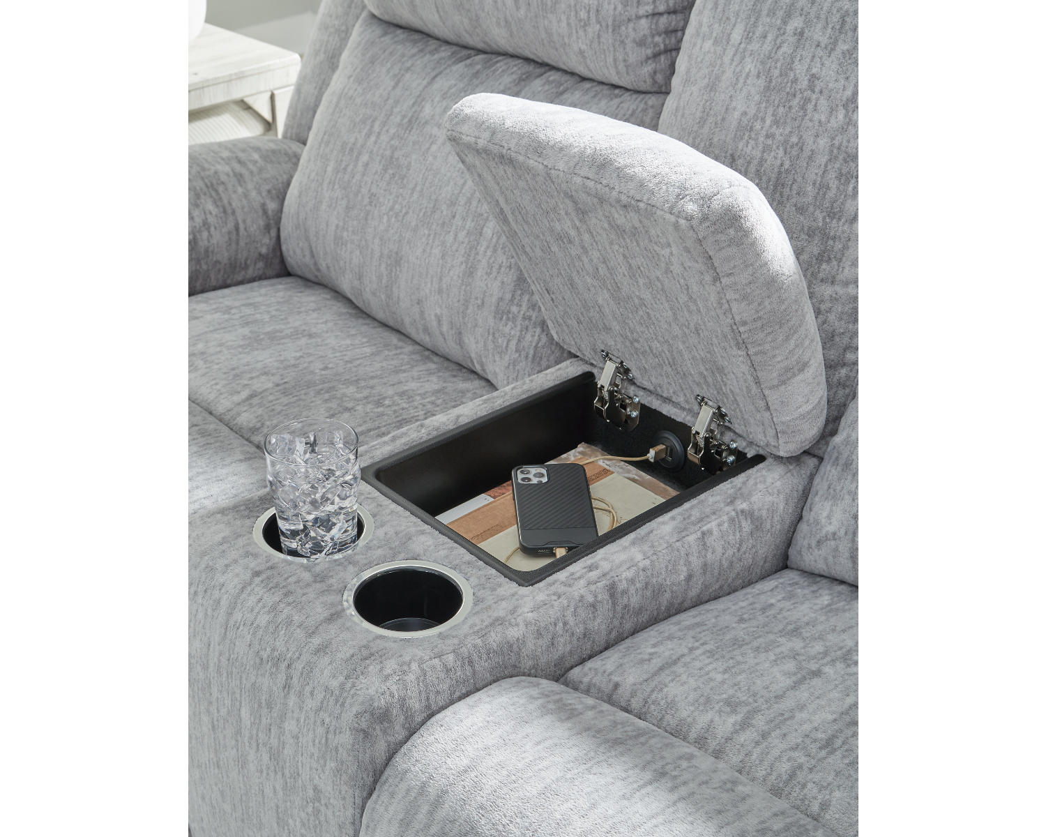 Buntington Reclining Loveseat with Console