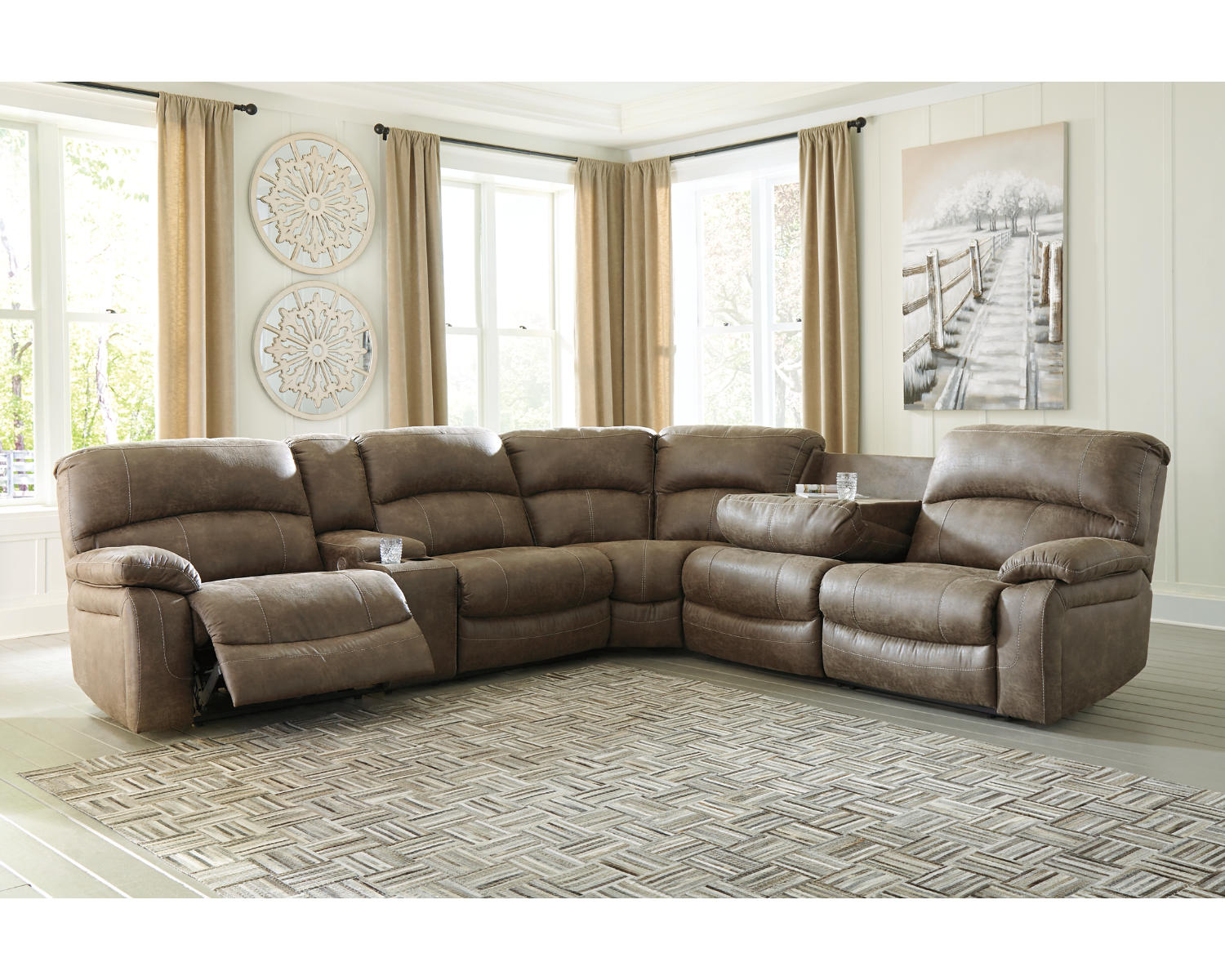 Segburg 4-Piece Power Reclining Sectional