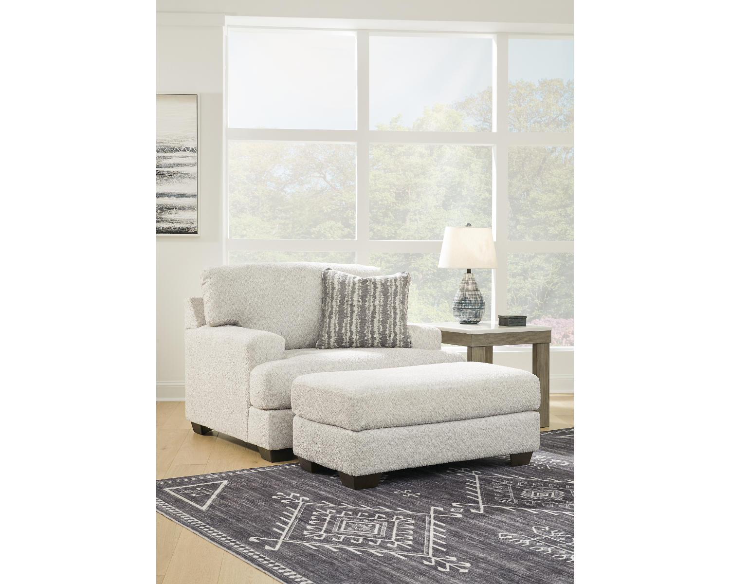 Brebryan Oversized Chair and Ottoman