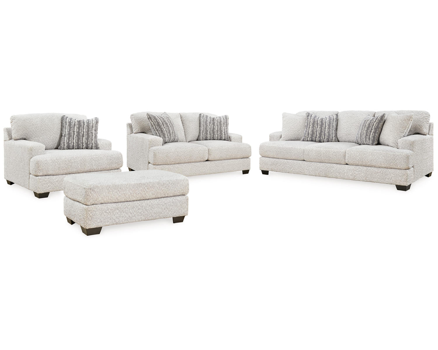 Brebryan Sofa, Loveseat, Oversized Chair and Ottoman