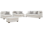 Brebryan Sofa, Loveseat, Oversized Chair and Ottoman