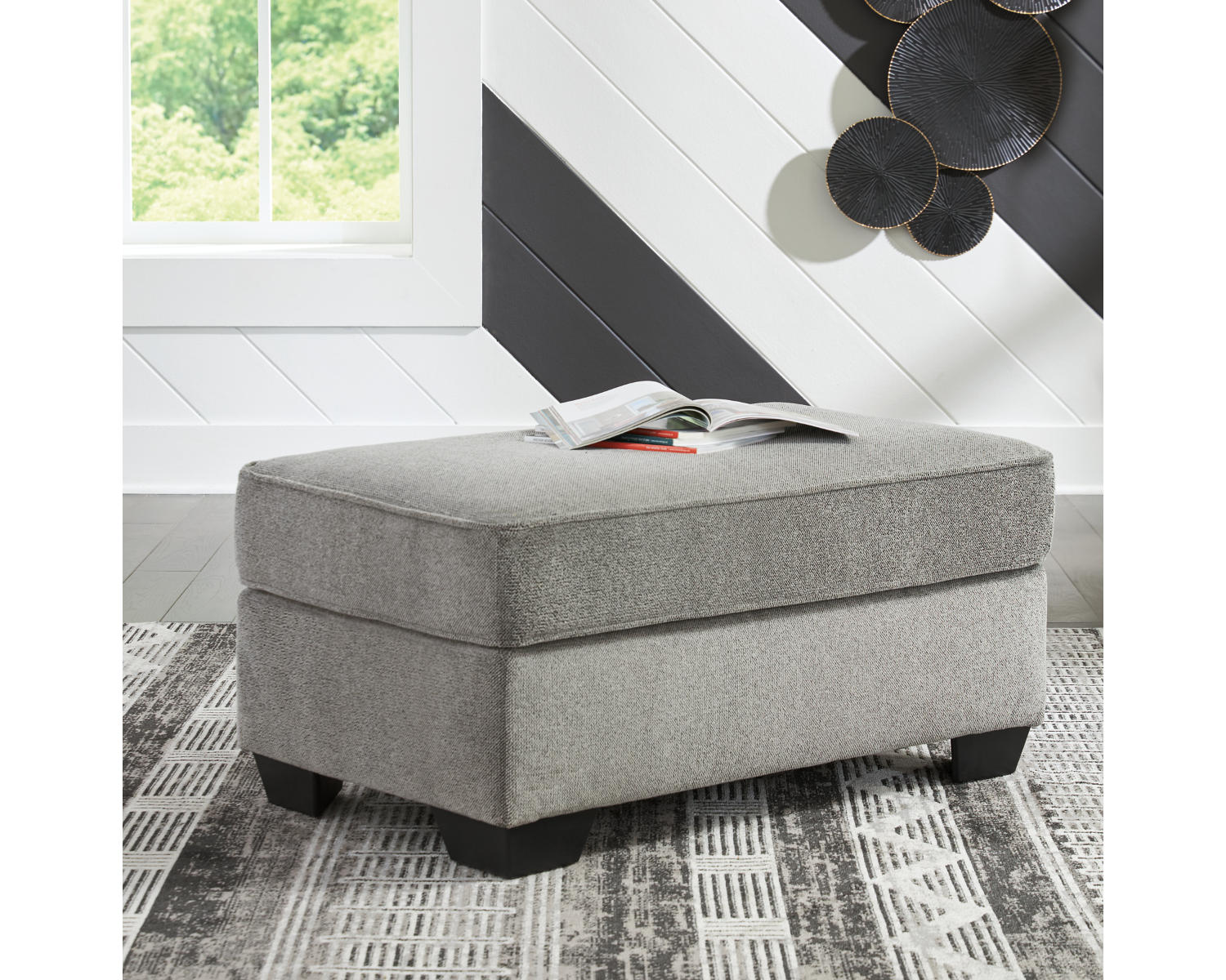 Deakin Oversized Chair and Ottoman