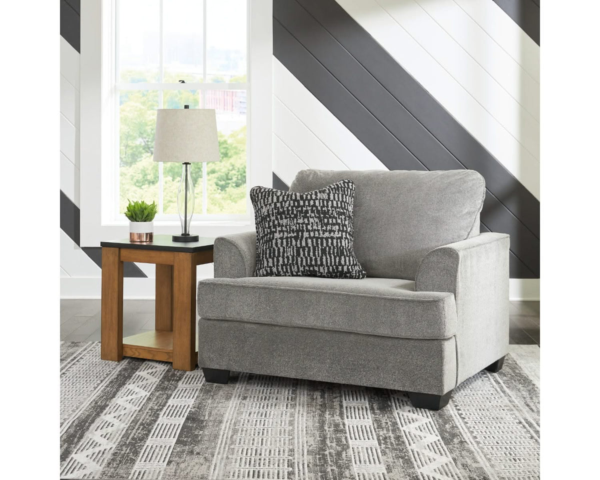 Deakin Oversized Chair and Ottoman