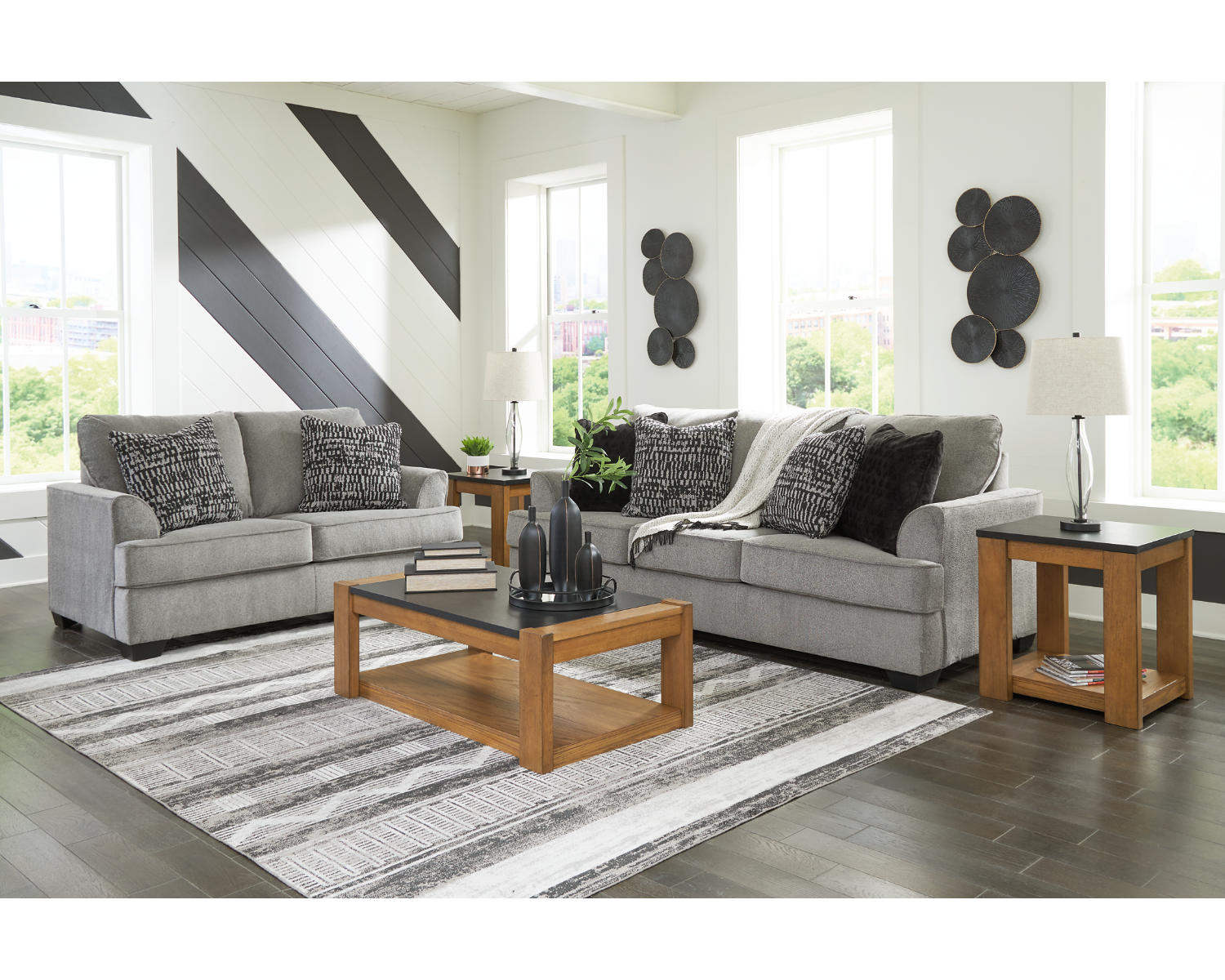 Deakin Sofa and Loveseat
