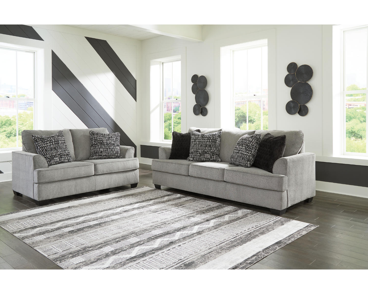 Deakin Sofa and Loveseat