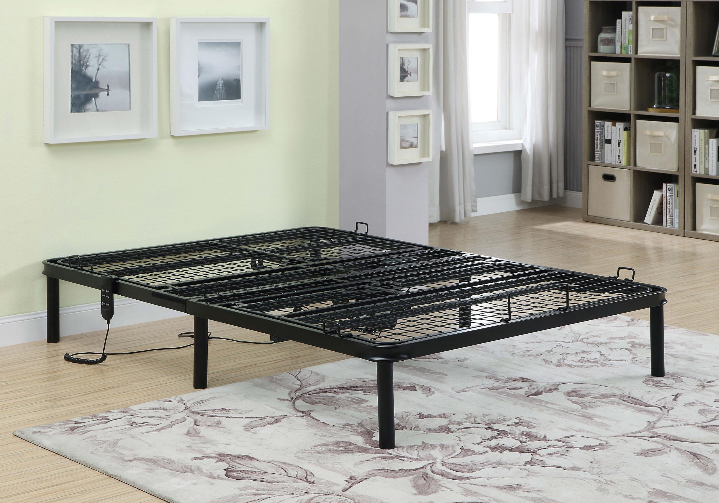Harding Queen Adjustable Bed Base Black