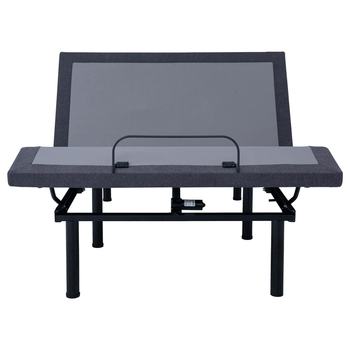 Base de cama ajustable Clara Full Gris y Negra