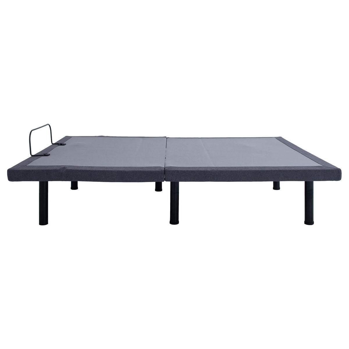 Base de cama ajustable Clara Full Gris y Negra