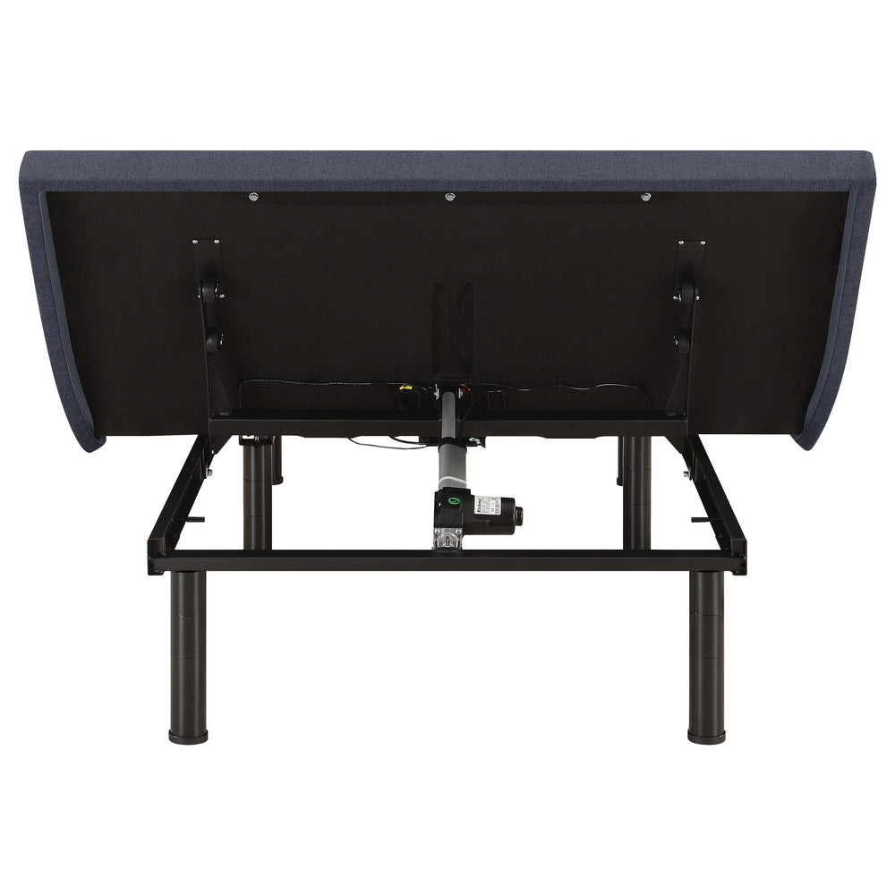 Base de cama ajustable Clara Full Gris y Negra