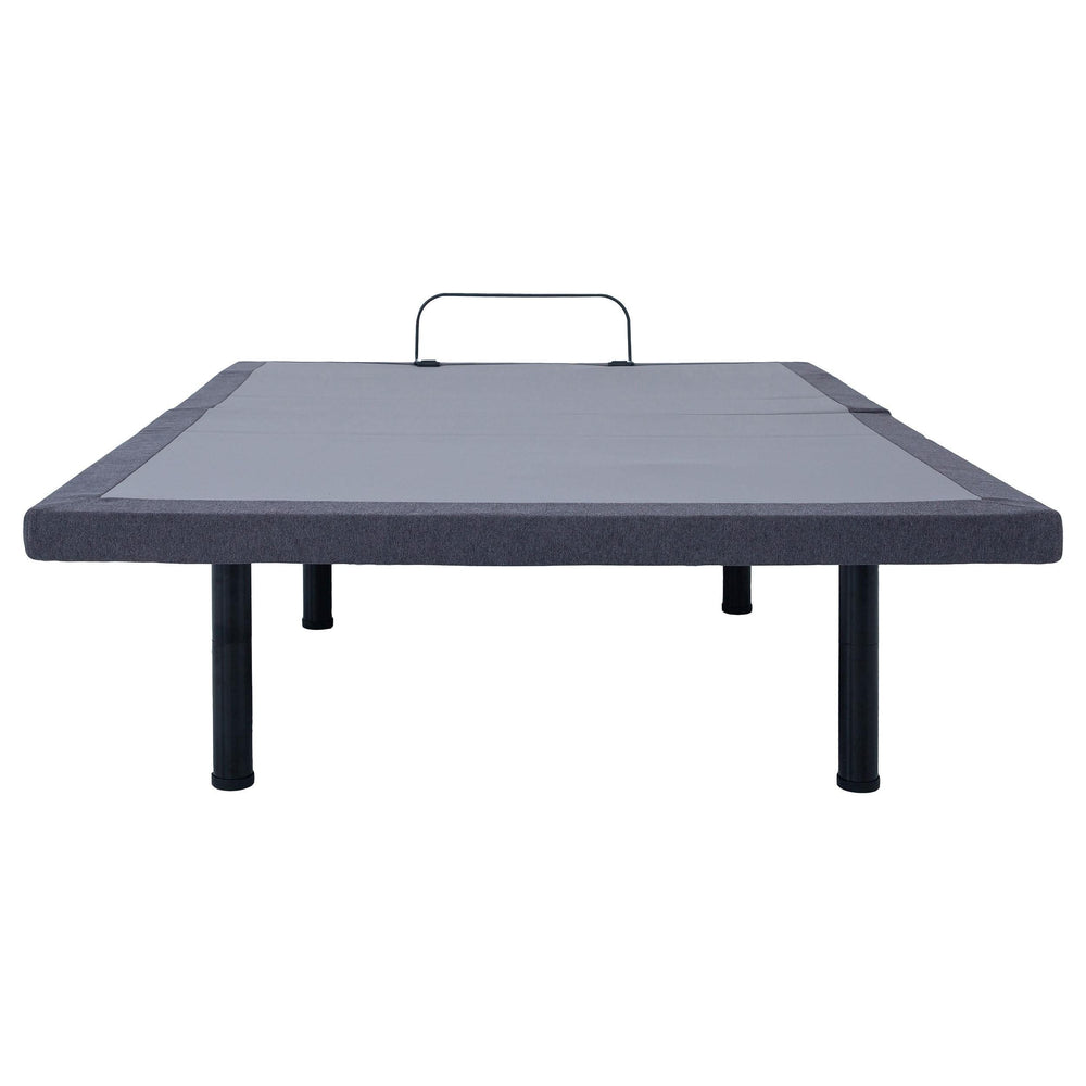 Base de cama ajustable Clara Full Gris y Negra