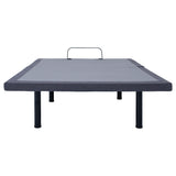Base de cama ajustable Clara Full Gris y Negra