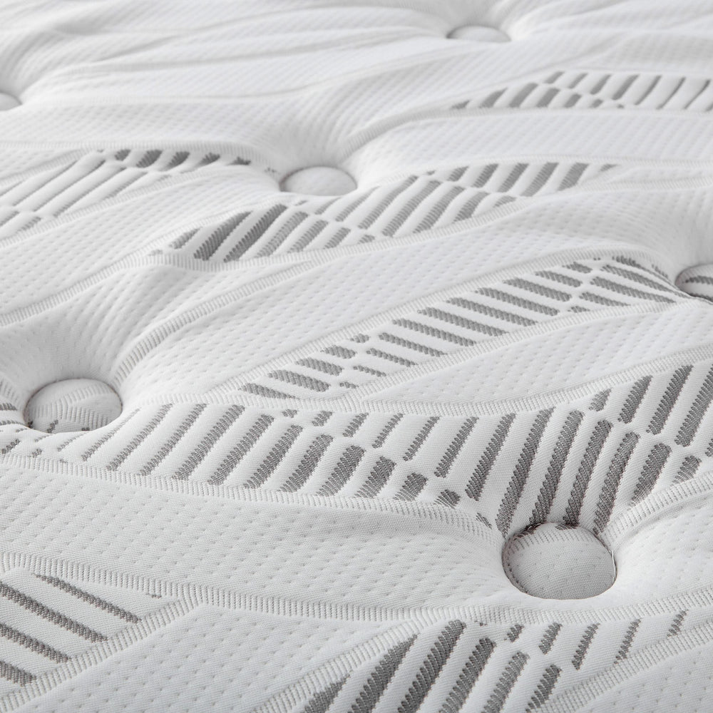 Colchón híbrido de espuma viscoelástica Hayes Twin XL de 11 pulgadas con cubierta acolchada