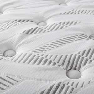 Colchón híbrido de espuma viscoelástica Hayes Twin XL de 11 pulgadas con cubierta acolchada