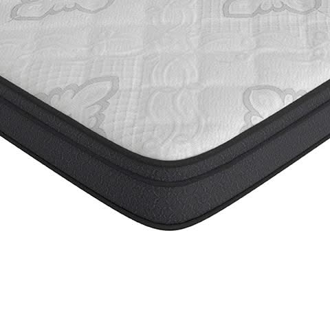 Colchón Evie de 9,25" Full Euro Top, color blanco