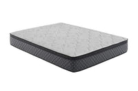 Colchón Aspen Twin Euro Top de 12,5", color blanco
