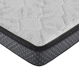 Colchón Aspen Twin Euro Top de 12,5", color blanco