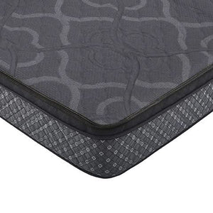 Colchón Bellamy Twin Euro Top de 12 pulgadas, gris