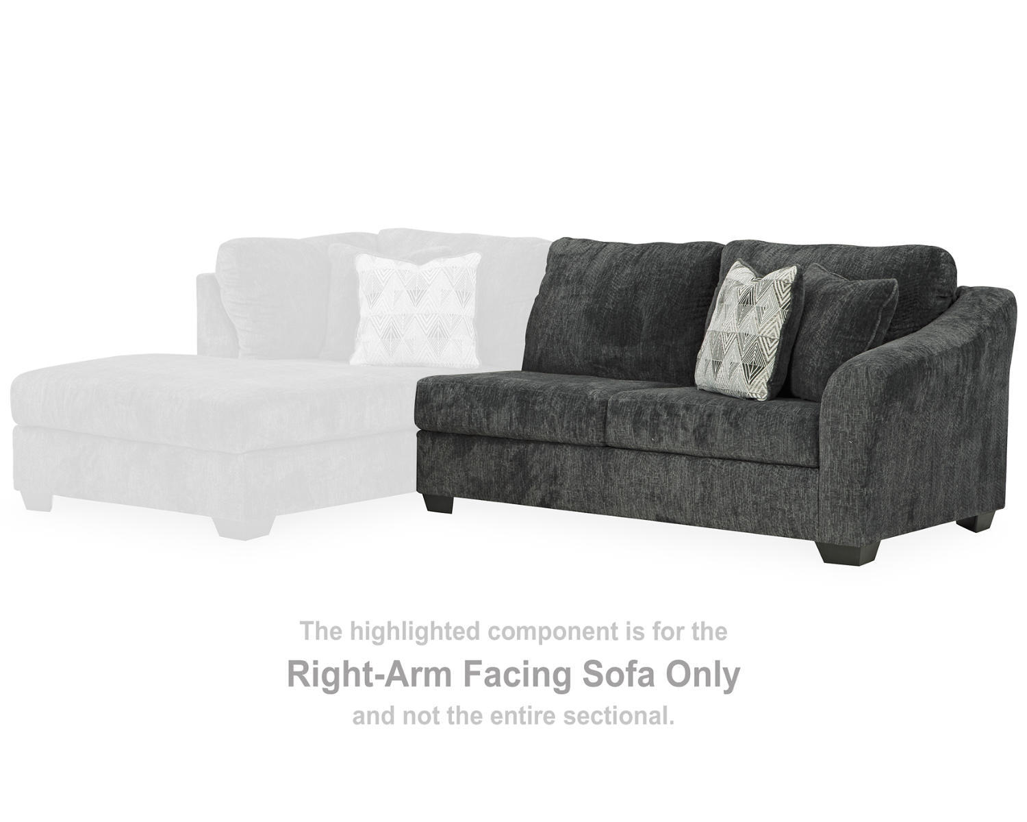 Biddeford 2-Piece Sectional and Oversized Swivel Accent Chair