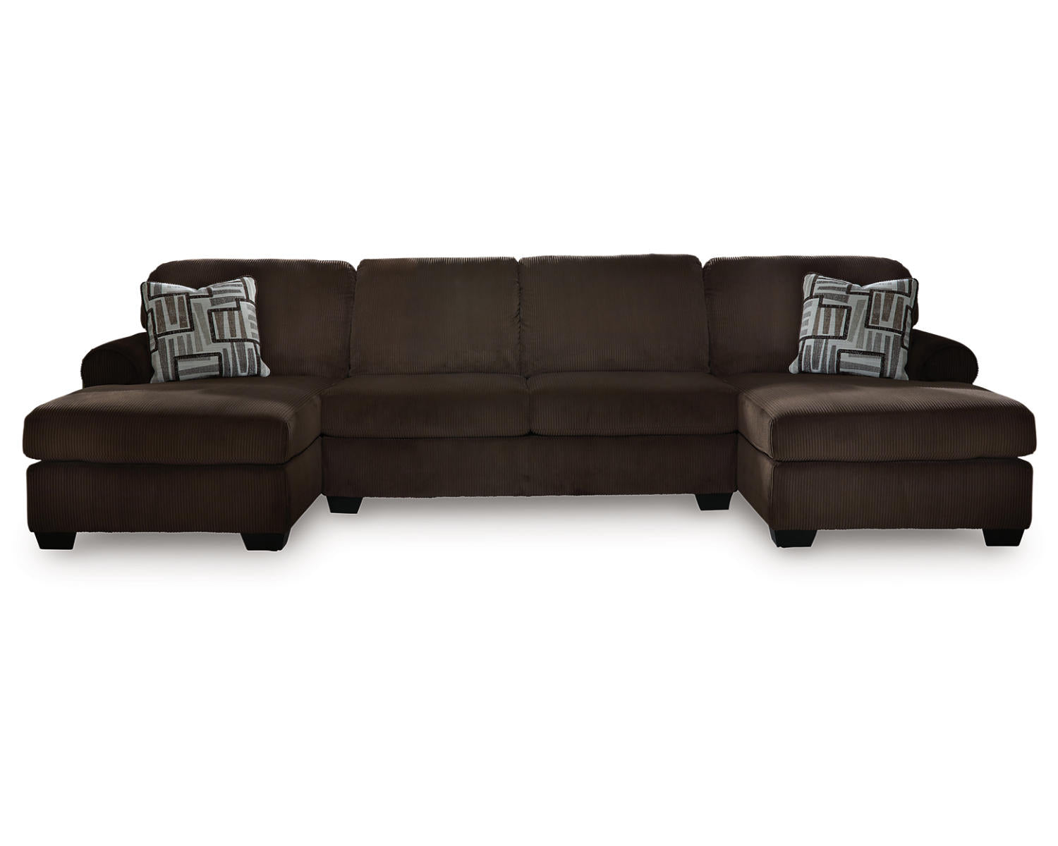 Kimlee 3-Piece Sectional with Double Chaise