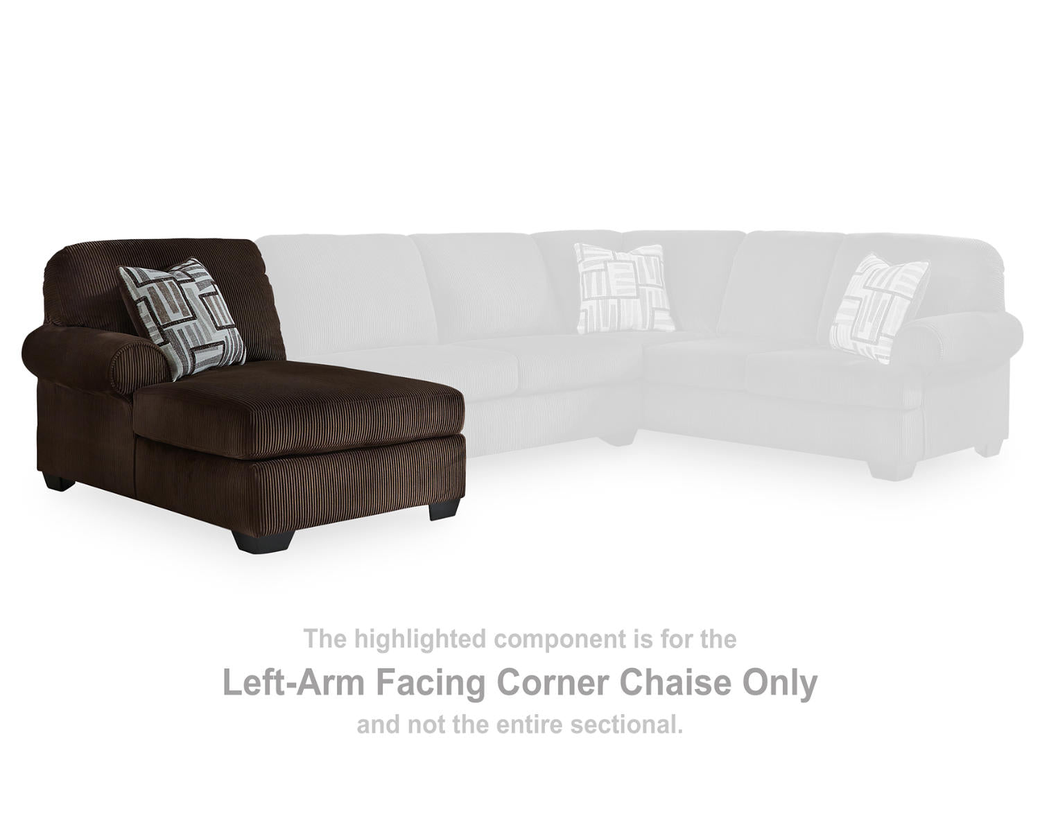 Kimlee Left-Arm Facing Corner Chaise