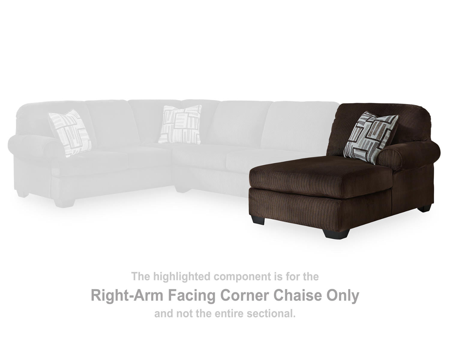 Kimlee Right-Arm Facing Corner Chaise
