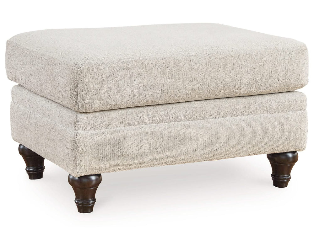 Sofá, loveseat, silla y otomana Valerani