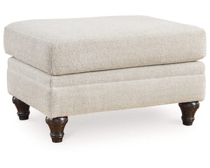 Sofá, loveseat, silla y otomana Valerani