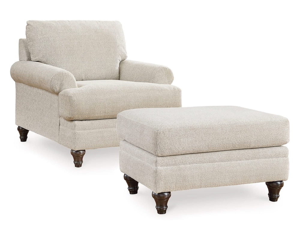 Valerani Chair and Ottoman