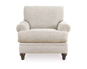 Sofá, loveseat, silla y otomana Valerani