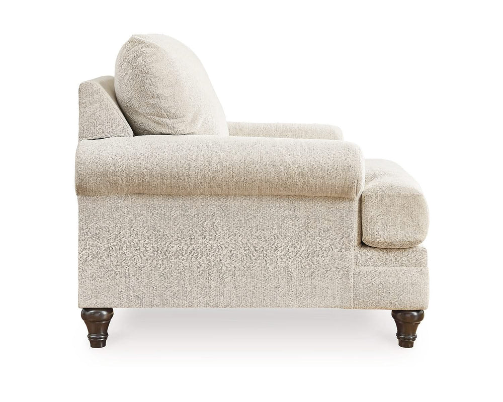 Sofá, loveseat, silla y otomana Valerani