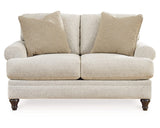Sofá, loveseat, silla y otomana Valerani
