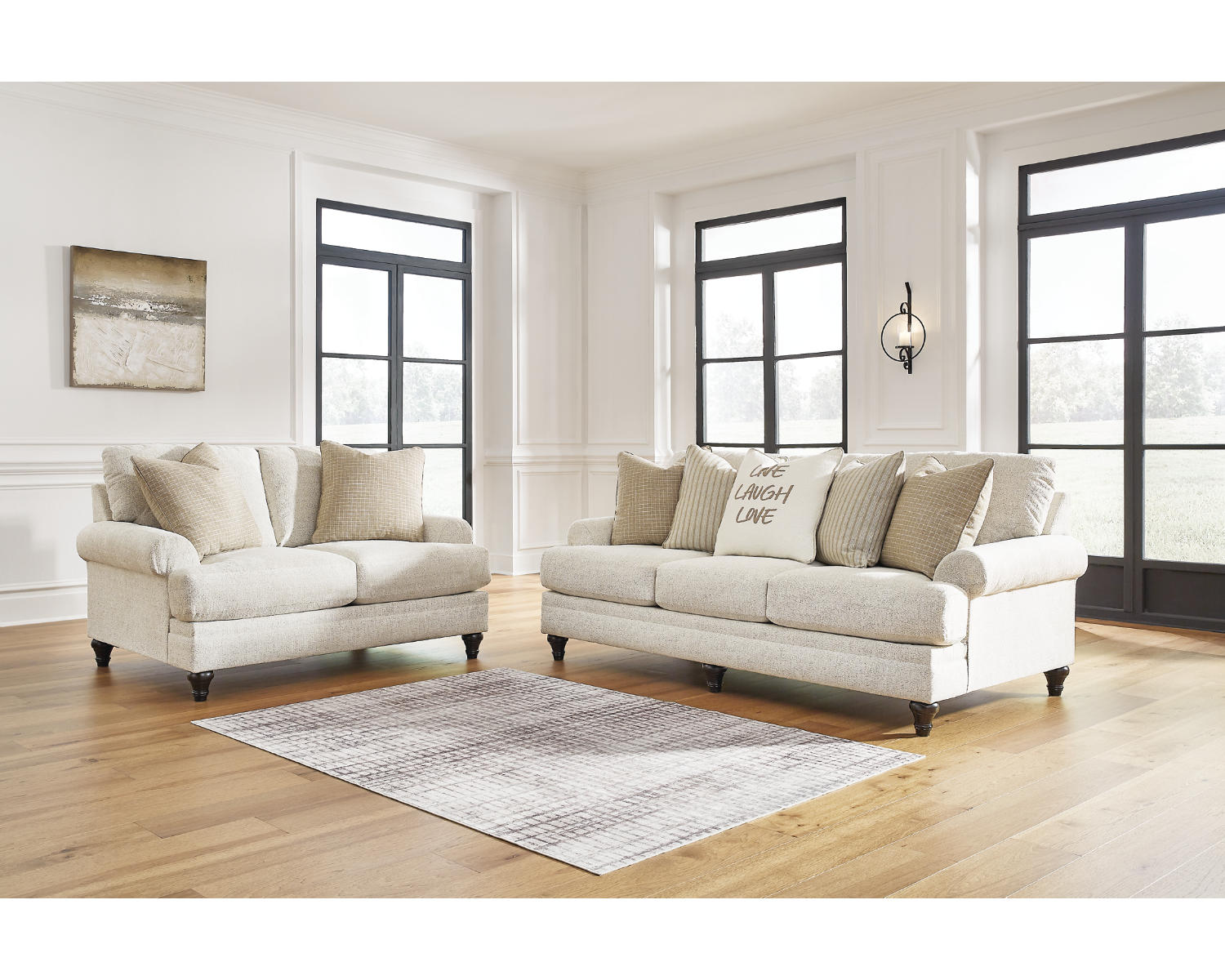 Valerani Sofa and Loveseat