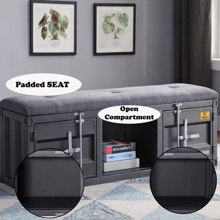 Cargo Bench W/Storage
