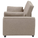 Sofá cama convertible tapizado Edith beige
