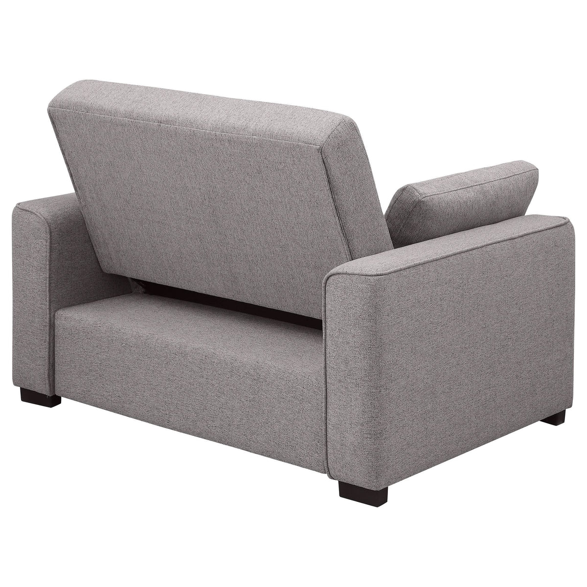 Sofá cama convertible tapizado Edith gris