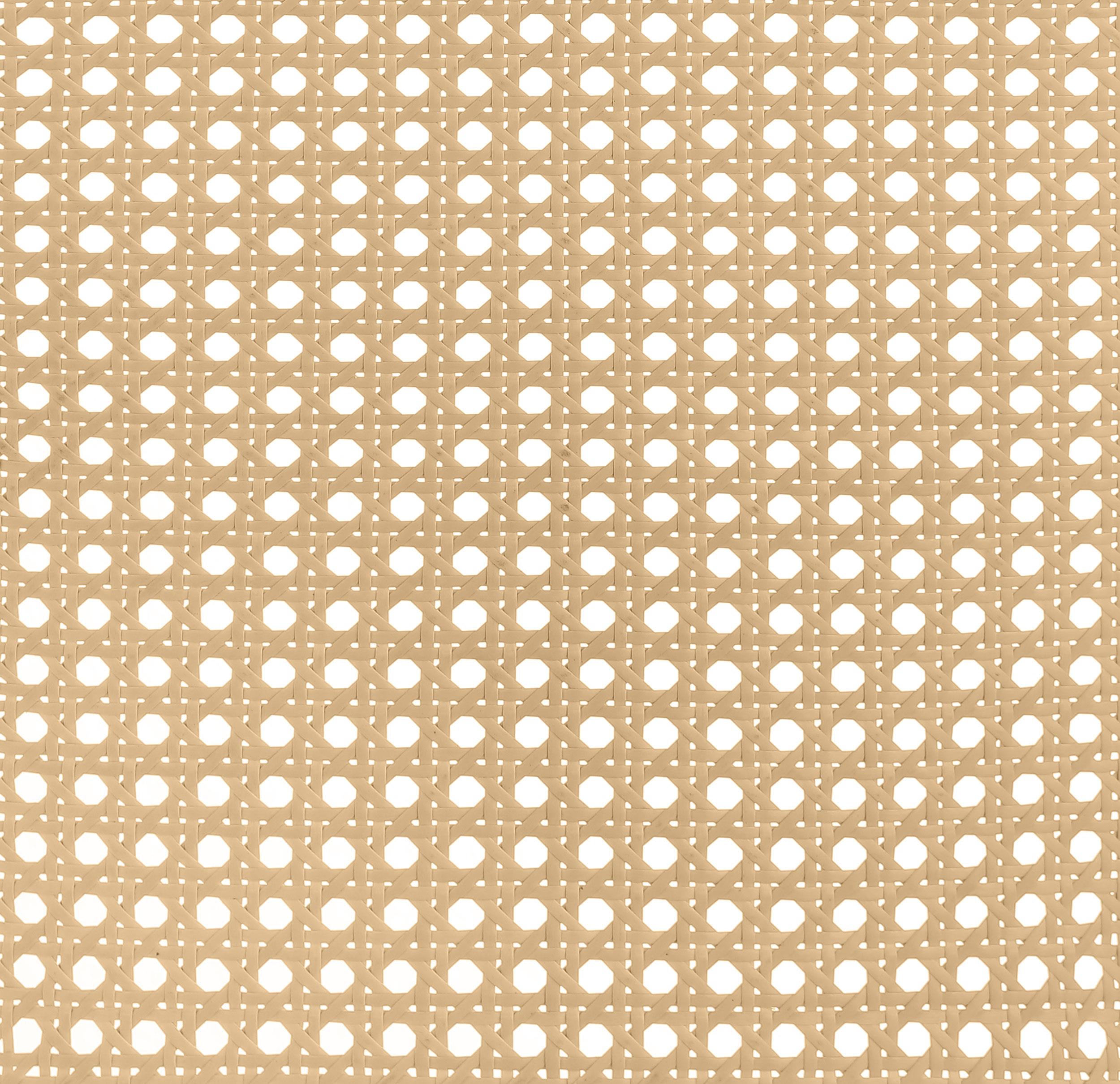 Lanewood Open Cane Webbing Metal Eastern King Bed White