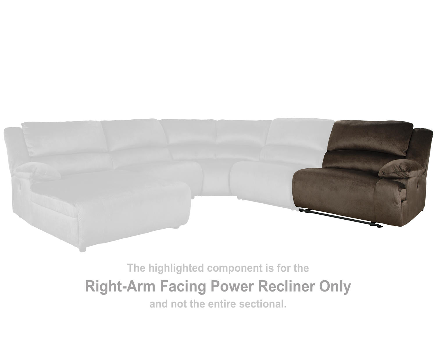 Clonmel Right-Arm Facing Power Recliner