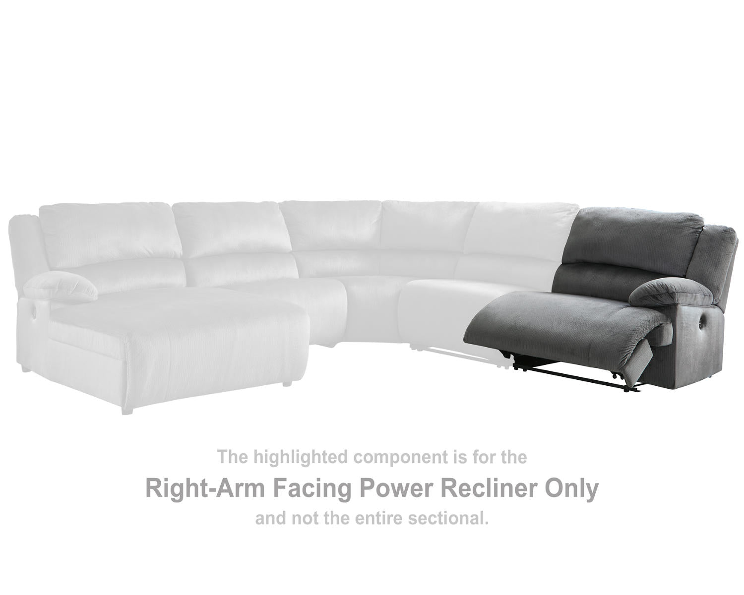 Clonmel Right-Arm Facing Power Recliner