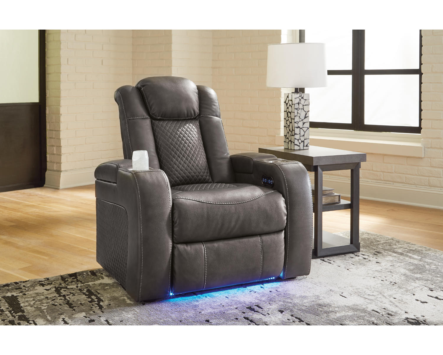 Fyne-Dyme Power Reclining Sofa, Loveseat and Recliner