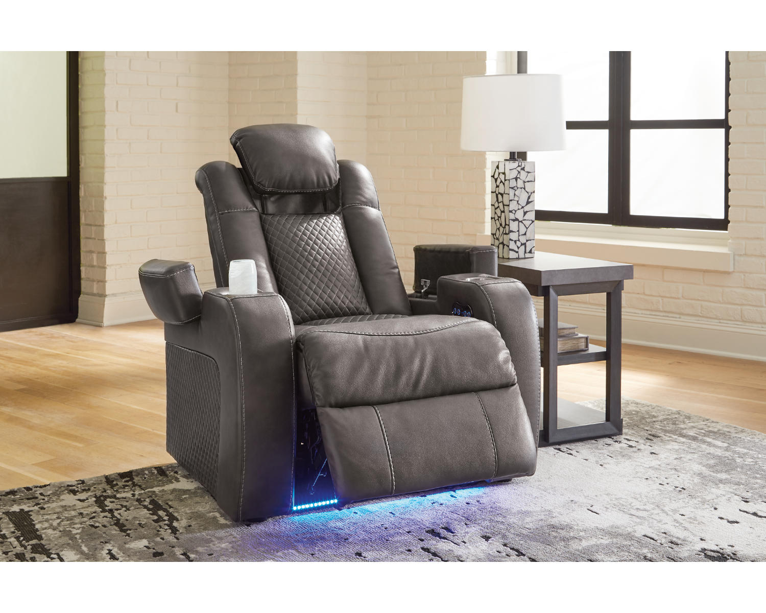 Fyne-Dyme Power Reclining Sofa, Loveseat and Recliner