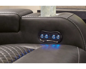 Sofá reclinable eléctrico Fyne-Dyme