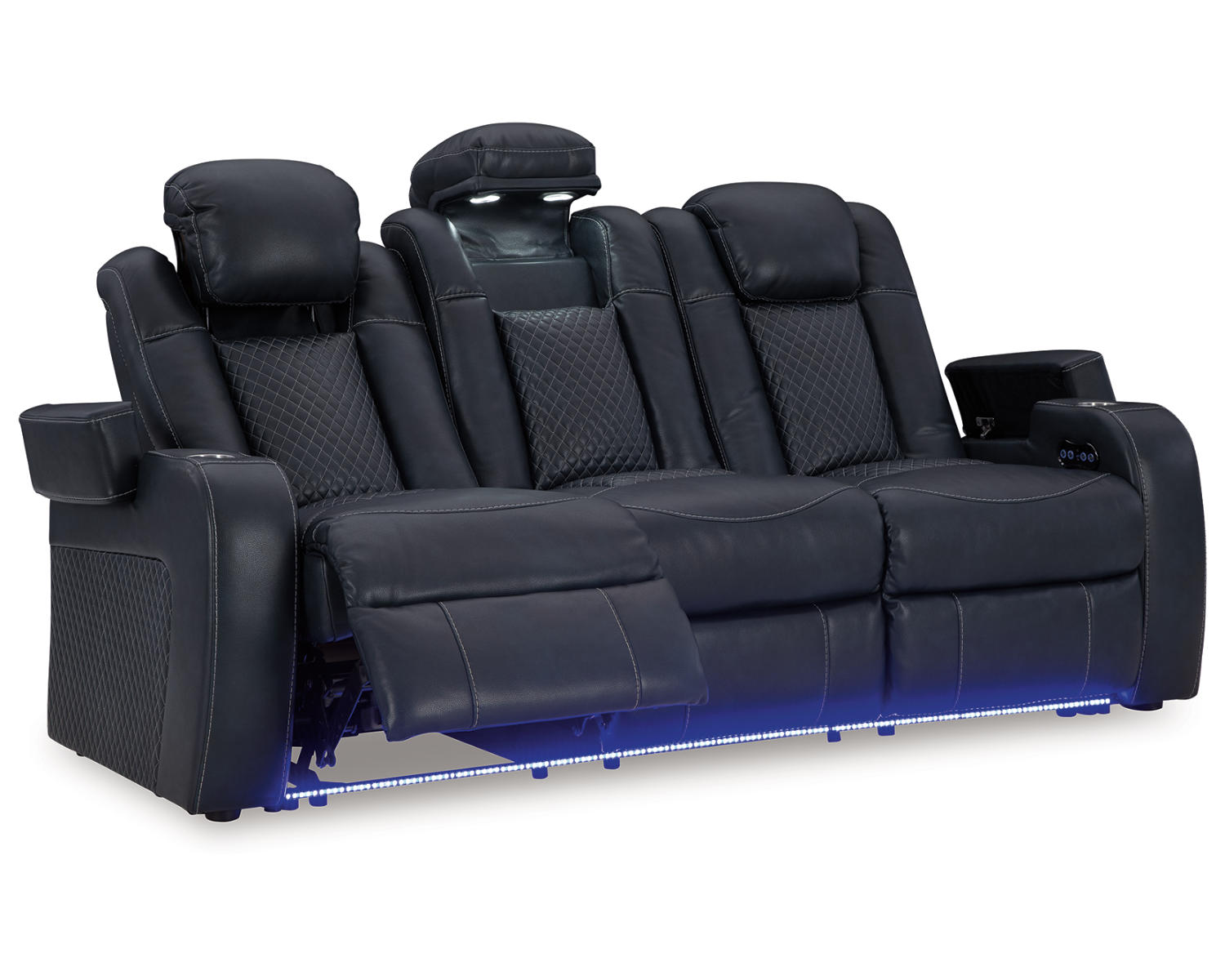 Fyne-Dyme Power Reclining Sofa, Loveseat and Recliner
