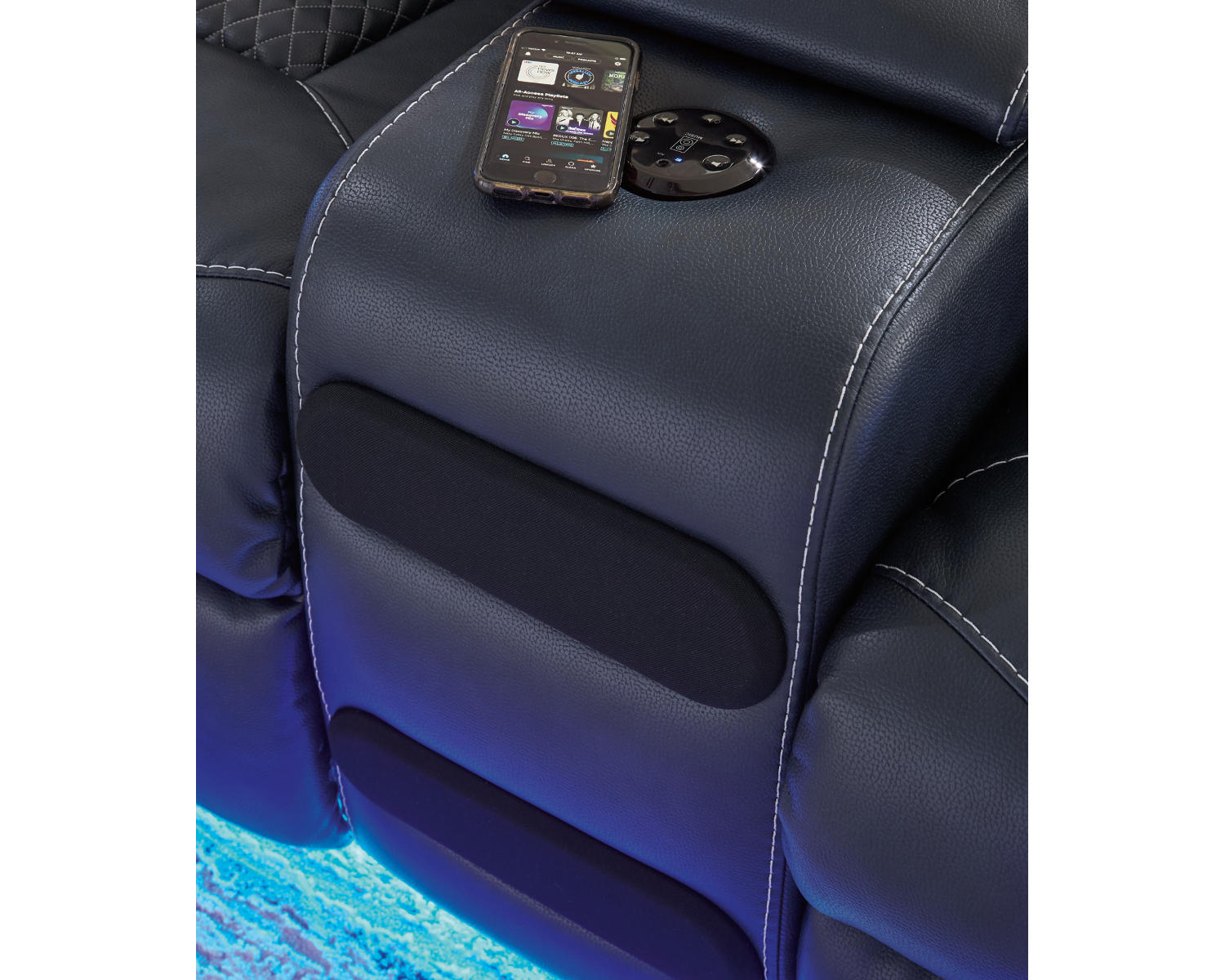 Fyne-Dyme Power Reclining Sofa and Loveseat