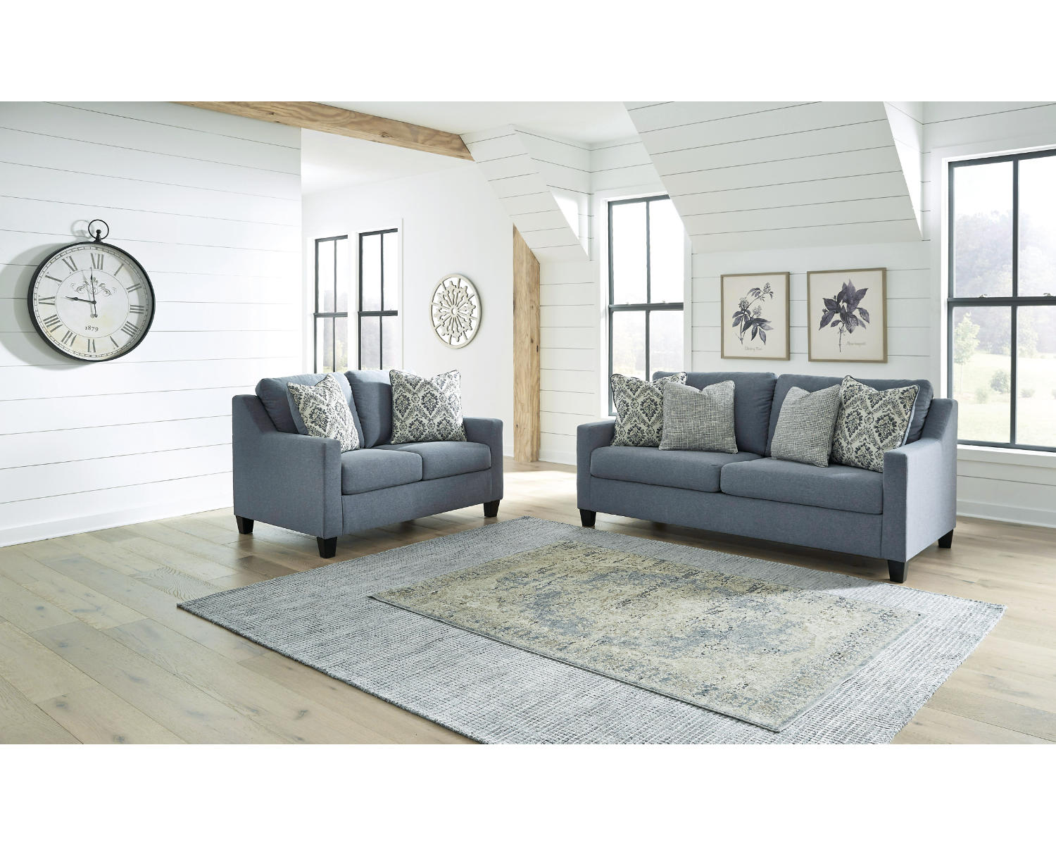 Lemly Sofa and Loveseat