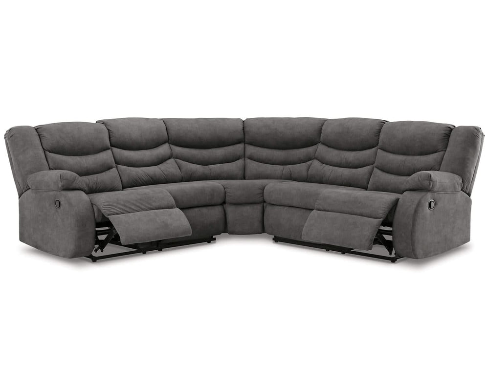 Partymate 2-Piece Reclining Sectional