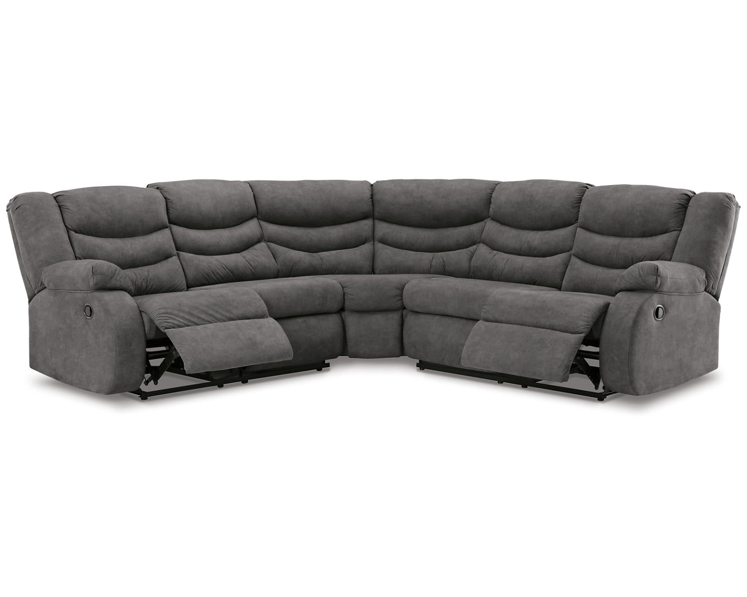 Partymate 2-Piece Reclining Sectional