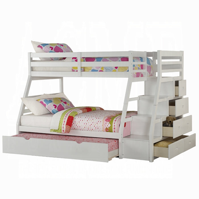 Jason Twin/Full Bunk Bed W/Trundle & Storage