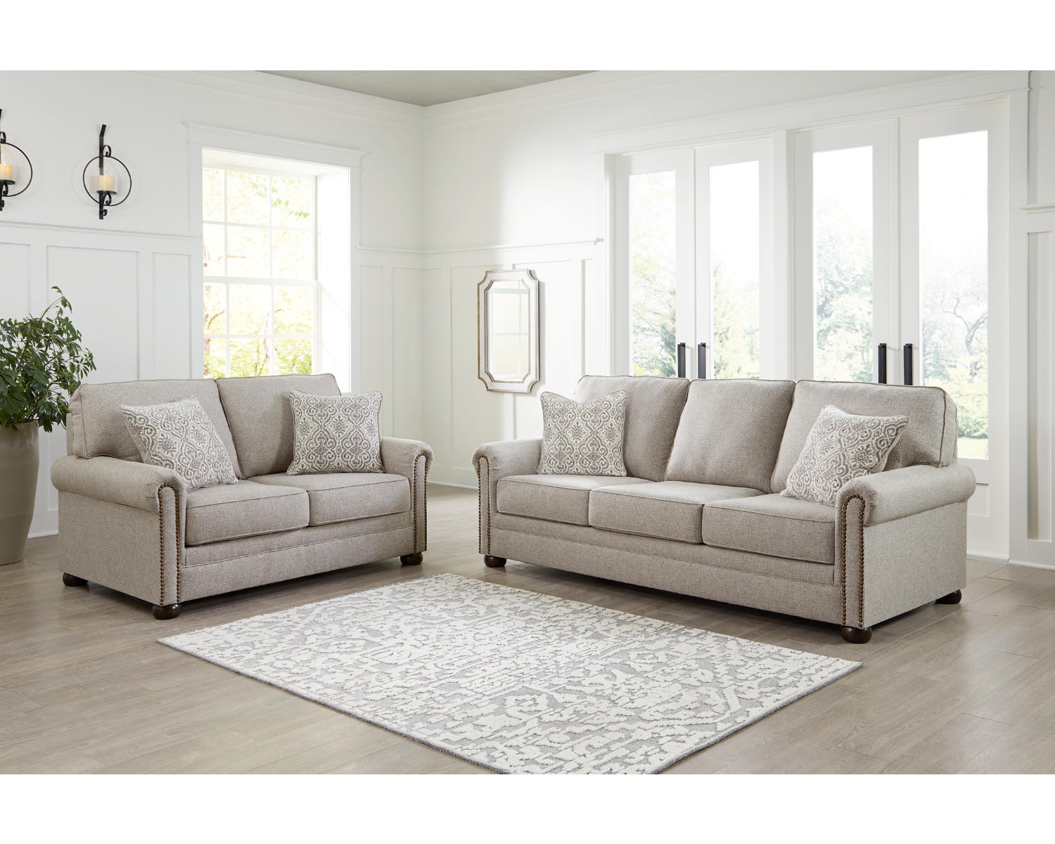 Gaelon Sofa and Loveseat
